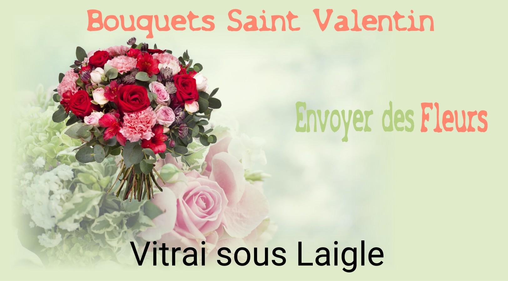 Roses de Saint-Valentin livrées à Vitrai-sous-Laigle